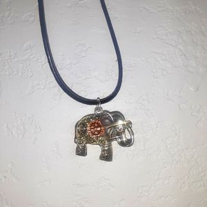 Hand crafted gold and silver elephant